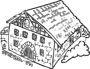 House Coloring Page 27