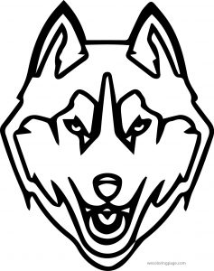 Husky 15 Coloring Page