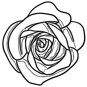Rose Coloring Page 132