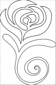 Rose Flower Coloring Page 141