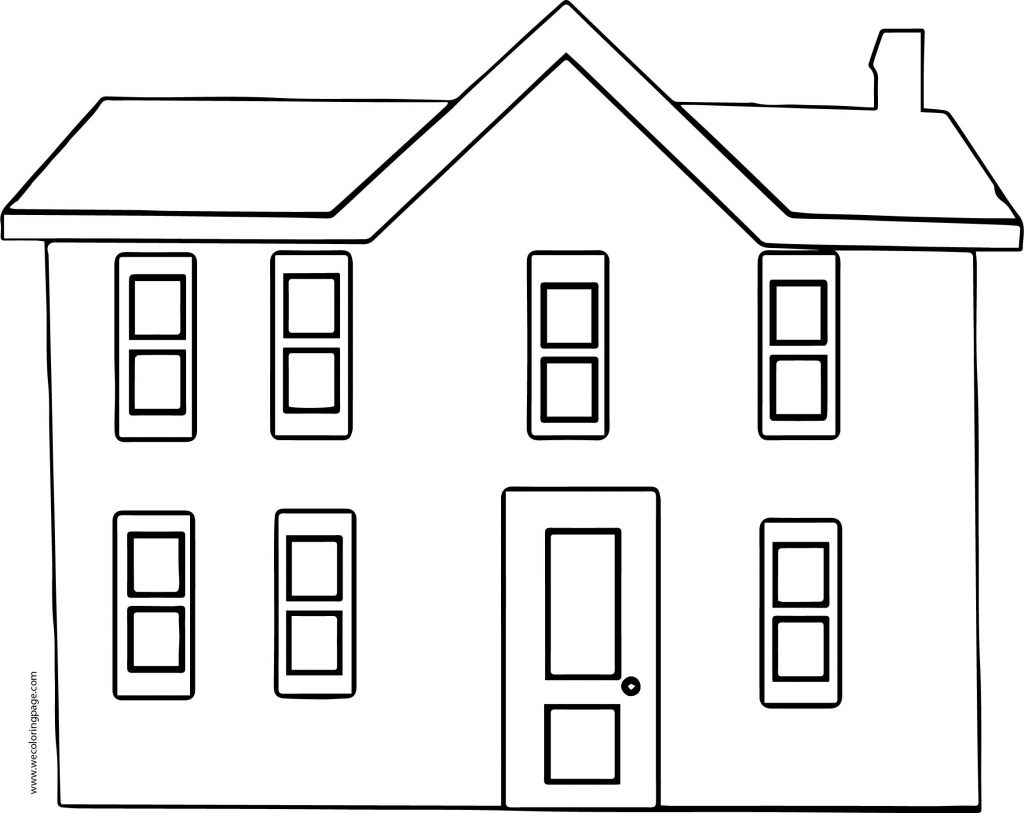 house coloring page wecoloringpage 14 - Wecoloringpage.com