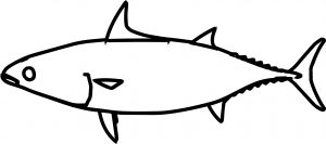 Katuo Fish Coloring Page