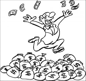 Money Coloring Page 34