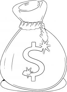 Money Coloring Page 46