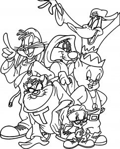 All Enhanced Buzz The Looney Tunes Show Coloring Page