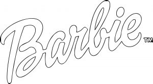 Barbie Logo Coloring