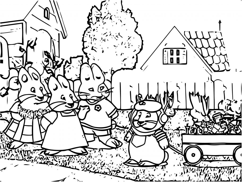 Big Max And Ruby Coloring Page - Wecoloringpage.com