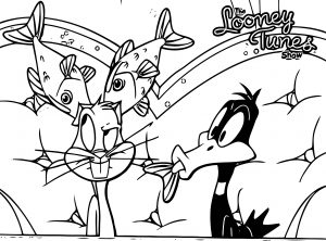 Bugs And Duffy Looney Tunes The Looney Tunes Show Coloring Page