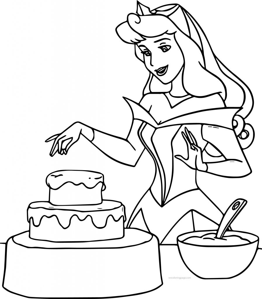 Disney Aurora Sleeping Beauty At Coloring Pages Wecoloringpage Com