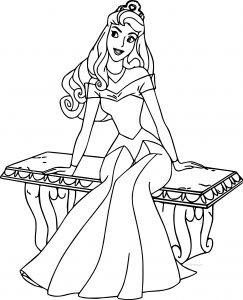 Disney Aurora Sleeping Beauty At Coloring Pages 12