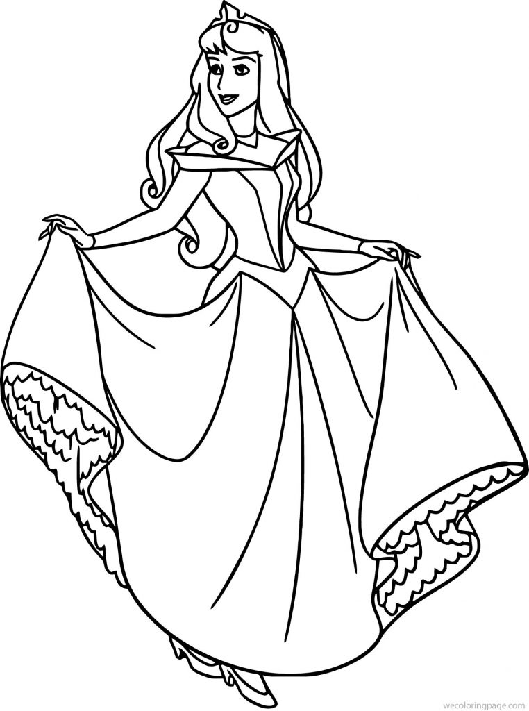 Disney Aurora Sleeping Beauty At Coloring Pages Wecol - vrogue.co