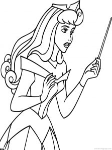 Disney Aurora Sleeping Beauty At Coloring Pages 23