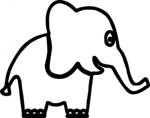 Elephant Coloring Page 57