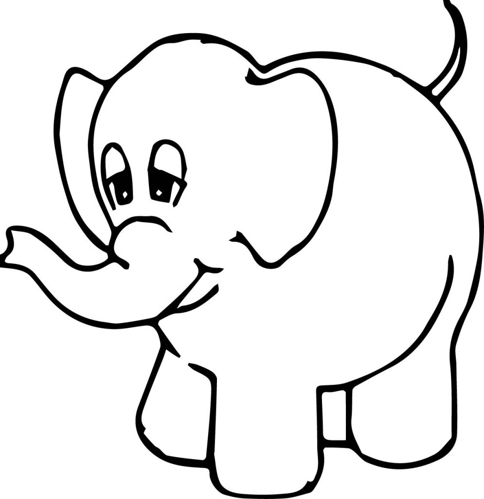 Butterfly Elephant Coloring Page | Wecoloringpage.com