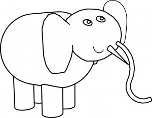 Elephant Coloring Page 83