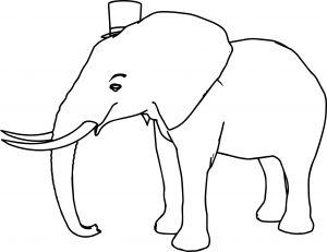 Elephant Coloring Page 84