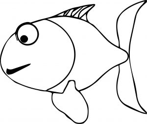 Fish Coloring Page WeColoringPage 024