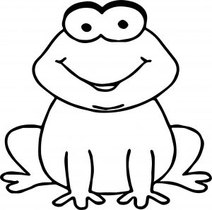 Frog Coloring Page 063