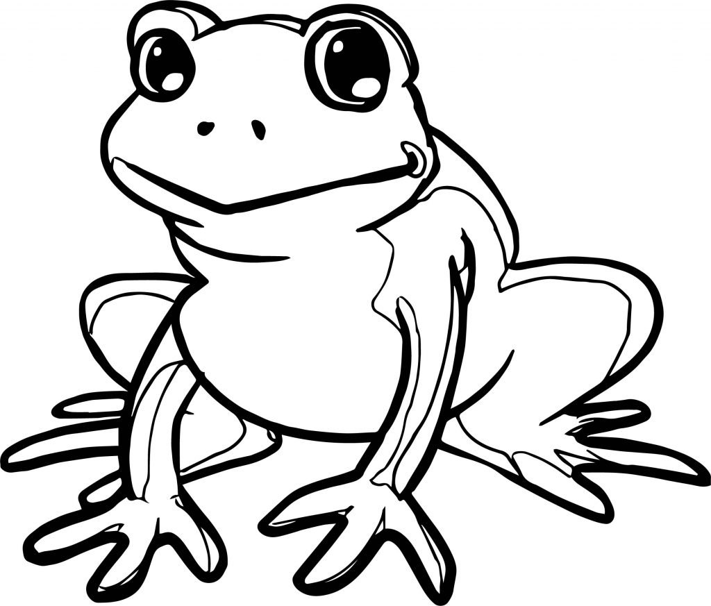 Frog Coloring Page 067 - Wecoloringpage.com