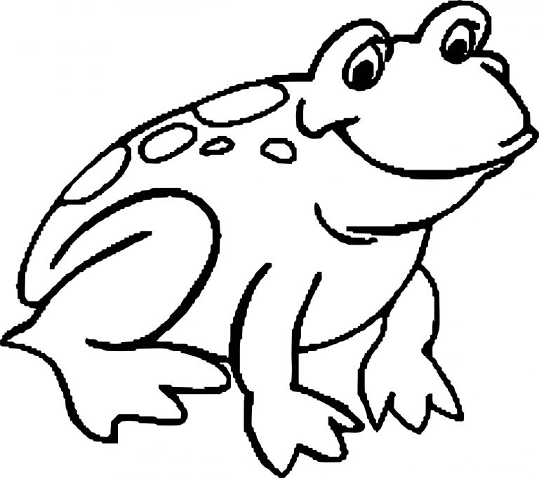 Frog Coloring Pages | Wecoloringpage.com