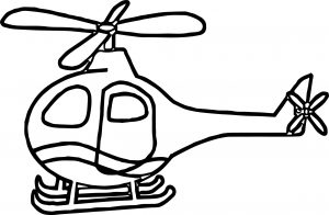 Helicopter Coloring Page 44