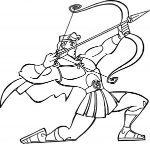 Hercules Ules Aiming Coloring Pages