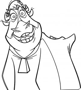 Home On The Range Cow Bell Face Smile Coloring Page