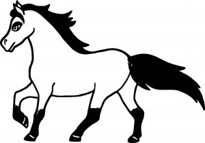 Horse Coloring Page Wecoloringpage 016