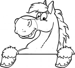 Horse Coloring Page Wecoloringpage 024