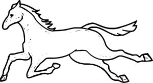 Horse Coloring Page Wecoloringpage 058