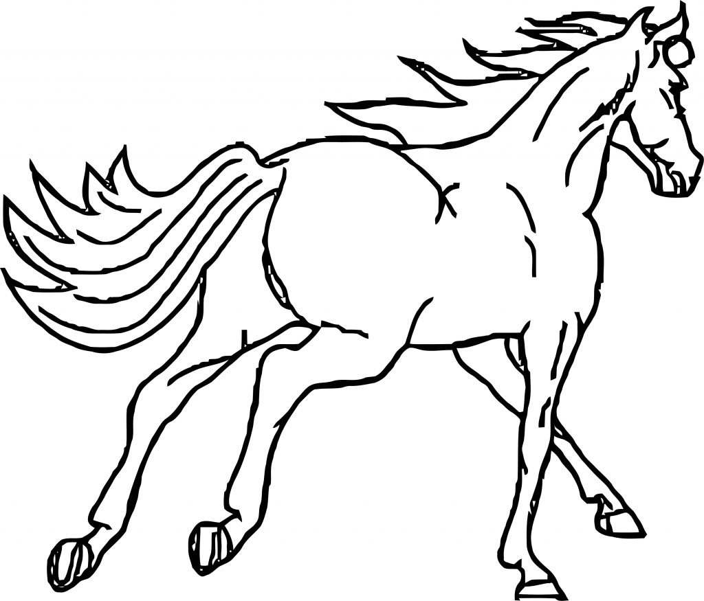 Horse Coloring Page Wecoloringpage 091 - Wecoloringpage.com