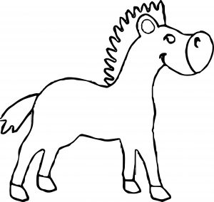 Horse Coloring Page Wecoloringpage 092