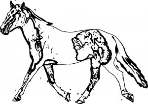 Horse Coloring Page Wecoloringpage 193