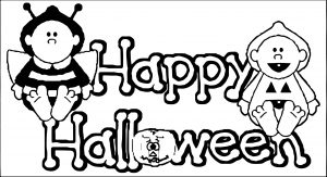 Images Happy Halloween Halloween Coloring Page
