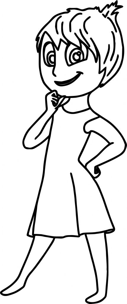Disney Pixar Inside Out Coloring Page | Wecoloringpage.com