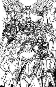 Justice League Coloring Page Wecoloringpage 06