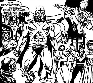 Justice League Coloring Page Wecoloringpage 33
