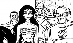 Justice League Coloring Page Wecoloringpage 49
