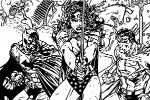 Justice League Coloring Page Wecoloringpage 59