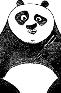 Kung Fu Panda Coloring Page 08