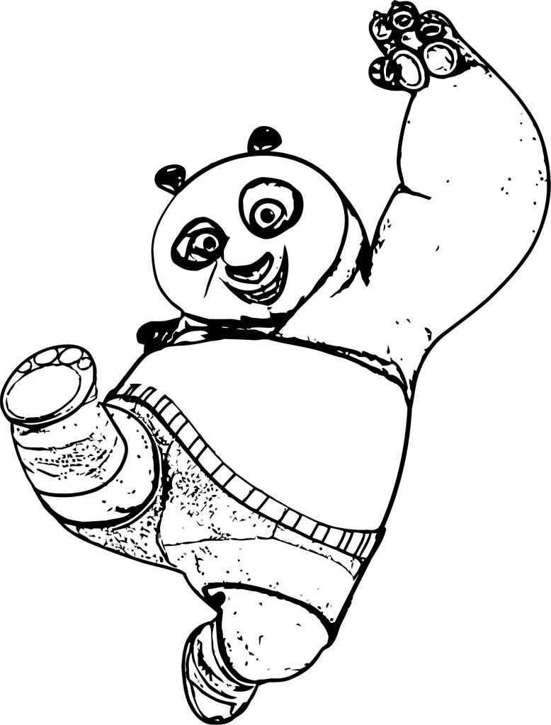 Kung Fu Panda Coloring Page 20 - Wecoloringpage.com