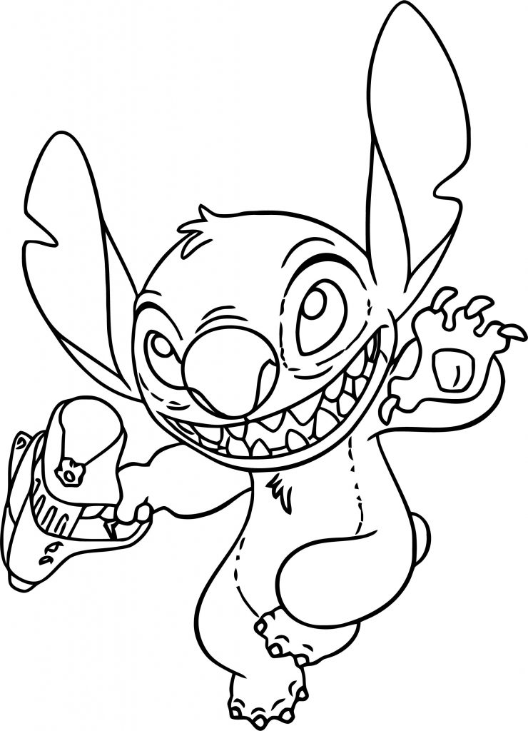 Lilo And Stitch Quite Coloring Pages - Wecoloringpage.com