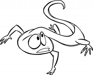 Lizard Coloring Page 20
