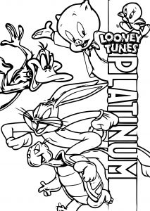 Looney Tunes Platinum Collection The Looney Tunes Show Coloring Page
