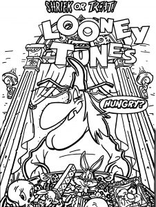 Looney Tunes Vol 1 167 The Looney Tunes Show Coloring Page