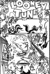 Looney Tunes Vol 1 200 The Looney Tunes Show Coloring Page