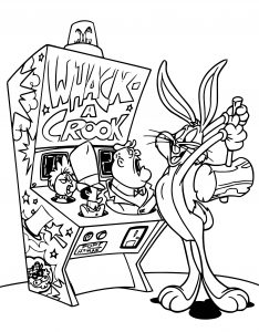 Looney Tunes Vol 1 212 Textless The Looney Tunes Show Coloring Page