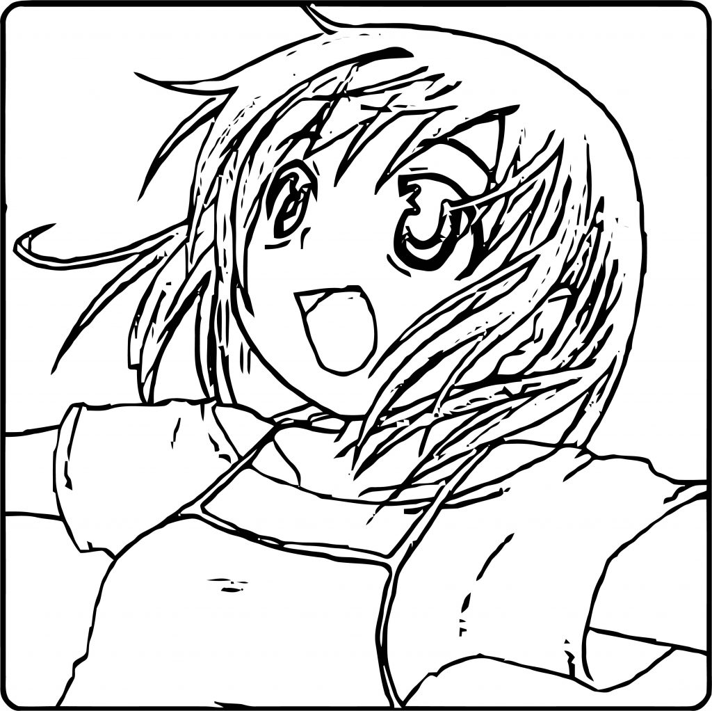 Drawing Manga Boy Coloring Page | Wecoloringpage.com