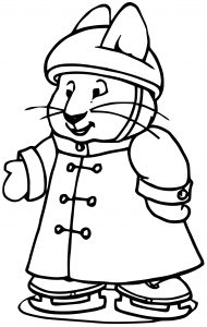 Max And Ruby Figure Skating Max And Ruby Coloring Page
