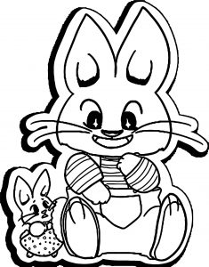 Max And Ruby Sweet Cute Kid Bunny Max And Ruby Coloring Page